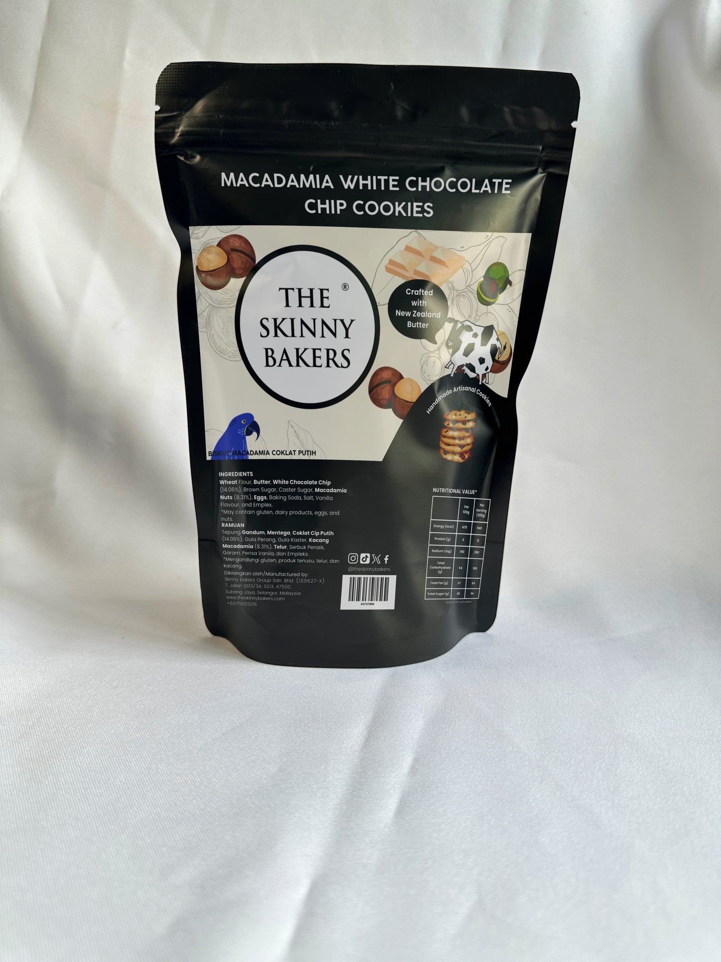 Signature Cookie Bag - Macadamia White Chocolate Chips