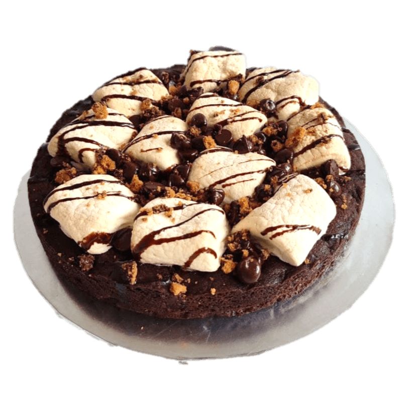 7'' S'mores Cookie Cake (Klang Valley Delivery Only) - The Skinny Bakers,