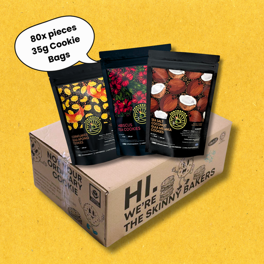 SunTropika Cookie Bags - 1x Carton (80x pieces, 35g Cookie Bags)