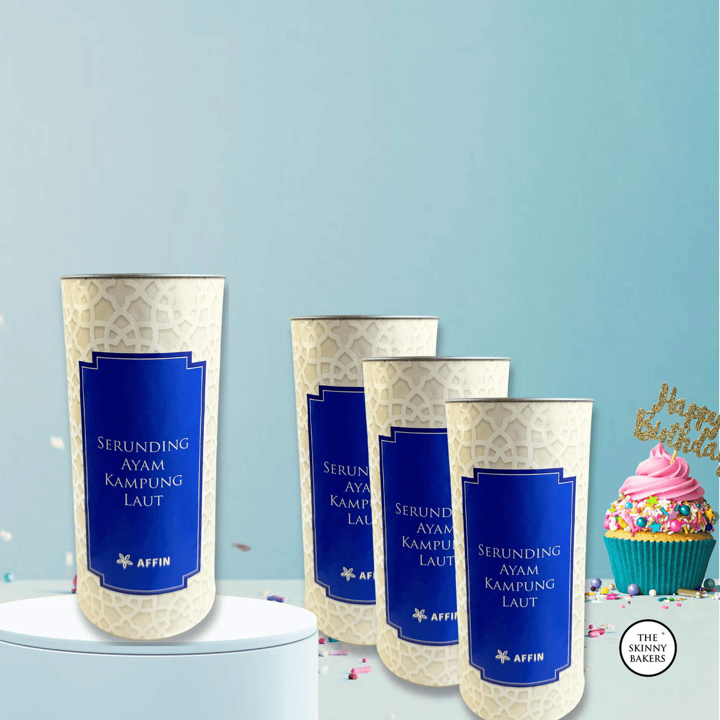 Cookie Canisters - Large (Approx. 130g-150g) - The Skinny Bakers,