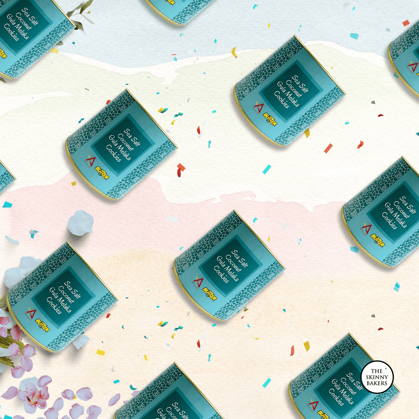 Cookie Canisters - Small (Approx. 30g-50g) - The Skinny Bakers,