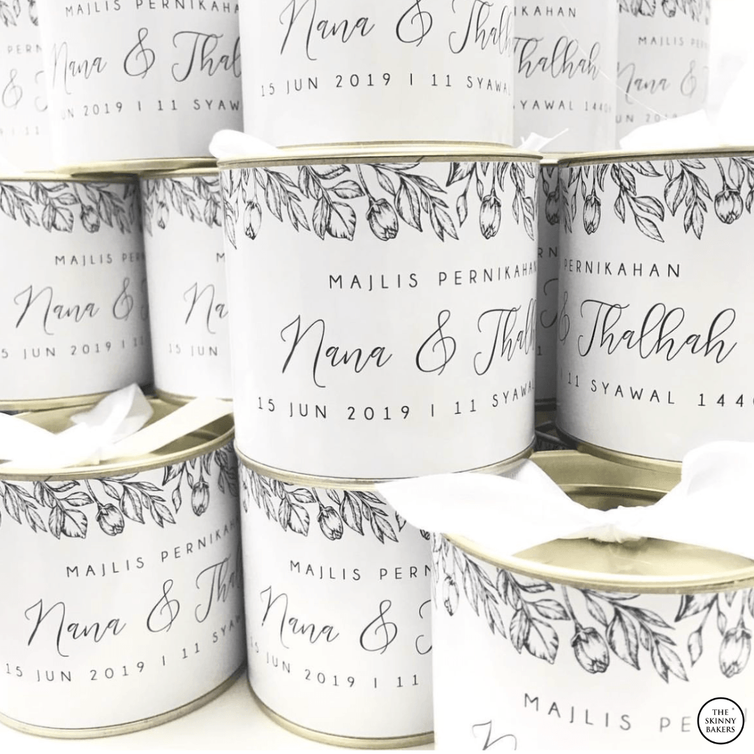 Cookie Canisters - Small (Approx. 30g-50g) - The Skinny Bakers,