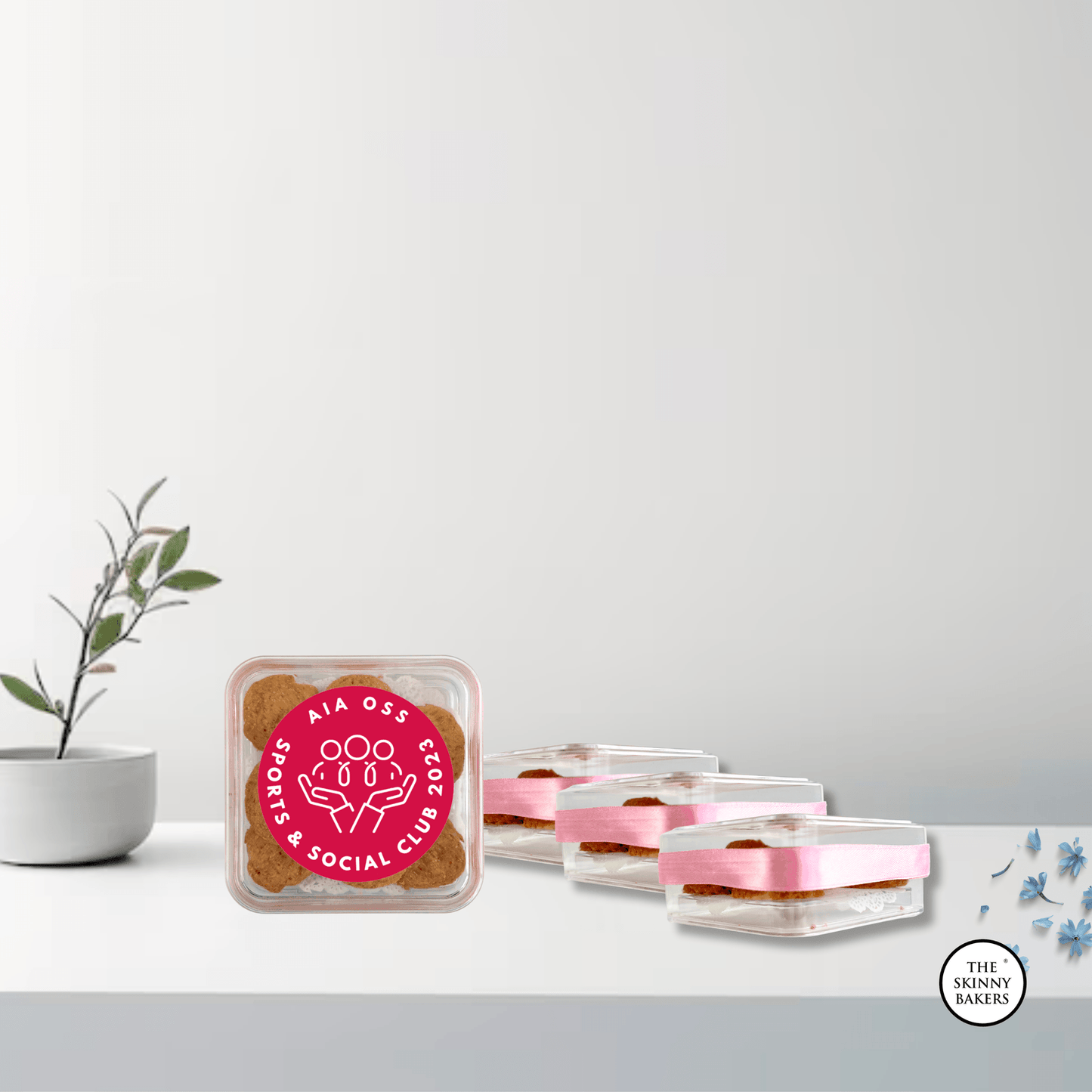 Cookie Container (Approx. 40g) - The Skinny Bakers,