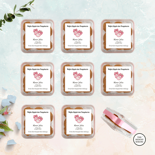 Cookie Container (Approx. 40g) - The Skinny Bakers,