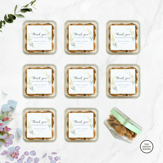 Cookie Container (Approx. 80g) - The Skinny Bakers,