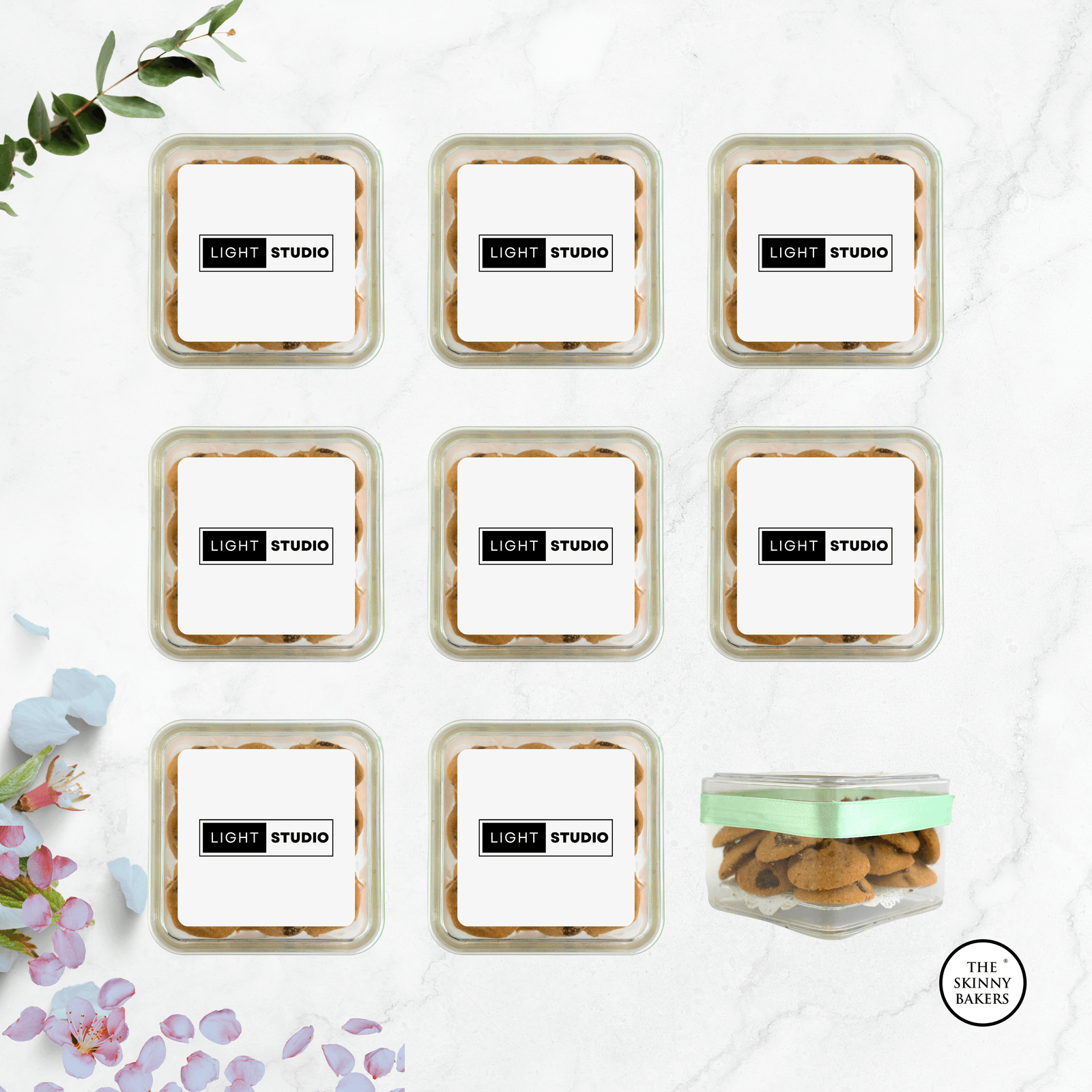 Cookie Container (Approx. 80g) - The Skinny Bakers,