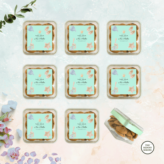 Cookie Container (Approx. 80g) - The Skinny Bakers,