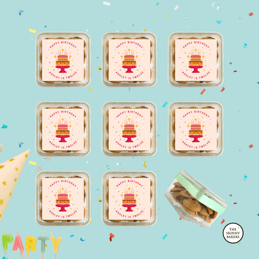 Cookie Container (Approx. 80g) - The Skinny Bakers,