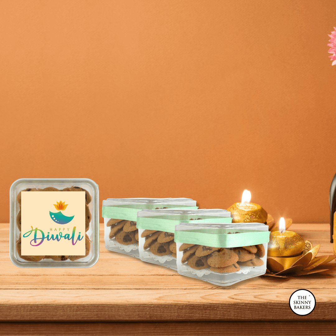 Cookie Container (Approx. 80g) - The Skinny Bakers,