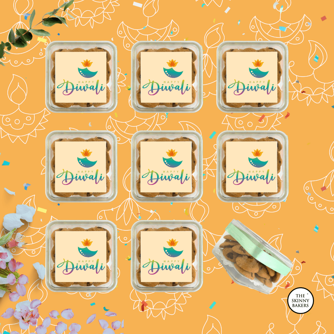 Cookie Container (Approx. 80g) - The Skinny Bakers,