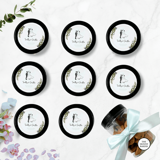 Plastic Jar - Large (Approx. 150g) PPT500BC - The Skinny Bakers,