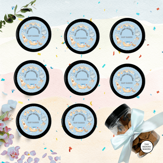 Plastic Jar - Large (Approx. 150g) PPT500BC - The Skinny Bakers,