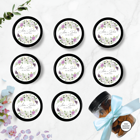 Plastic Jar - Large (Approx. 190g) PPT600BC - The Skinny Bakers,