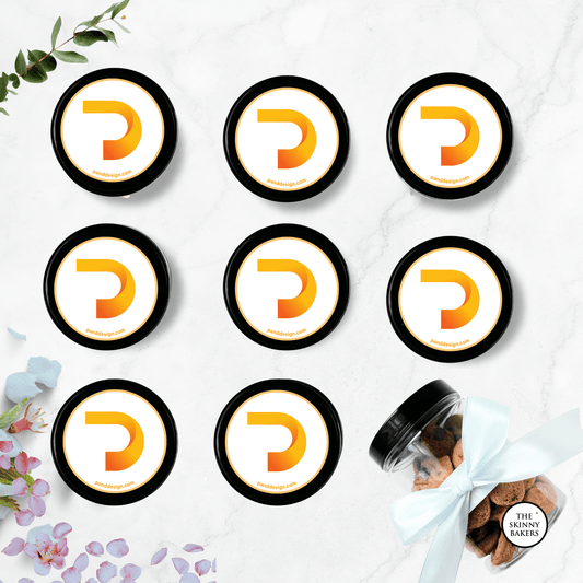 Plastic Jar - Large (Approx. 190g) PPT600BC - The Skinny Bakers,