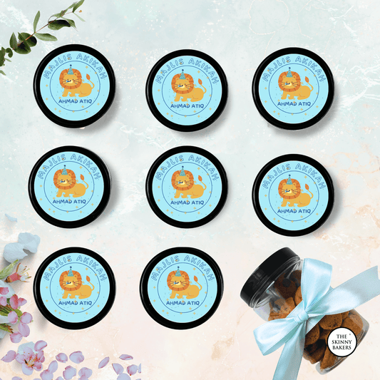 Plastic Jar - Large (Approx. 190g) PPT600BC - The Skinny Bakers,