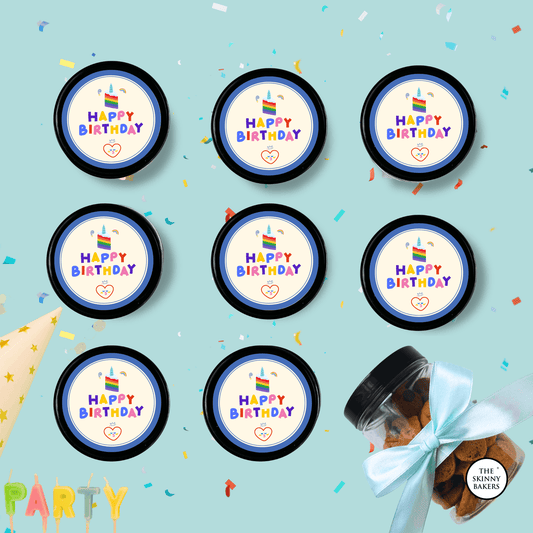 Plastic Jar - Large (Approx. 190g) PPT600BC - The Skinny Bakers,