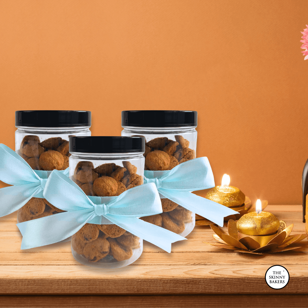 Plastic Jar - Large (Approx. 190g) PPT600BC - The Skinny Bakers,