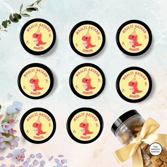 Plastic Jar - Large (Approx. 250g) PPT800BC - The Skinny Bakers,