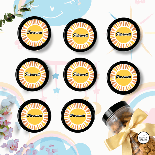 Plastic Jar - Large (Approx. 250g) PPT800BC - The Skinny Bakers,