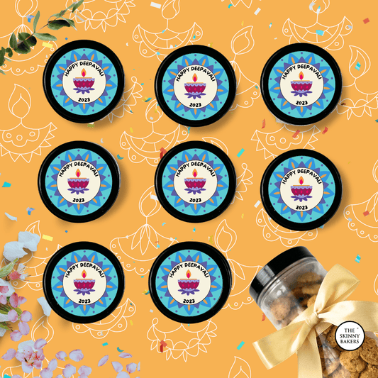 Plastic Jar - Large (Approx. 250g) PPT800BC - The Skinny Bakers,