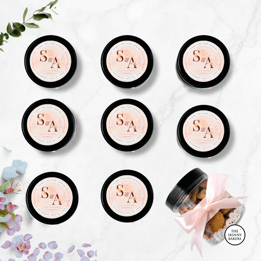 Plastic Jar - Small (Approx. 120g) PPT300BC - The Skinny Bakers,