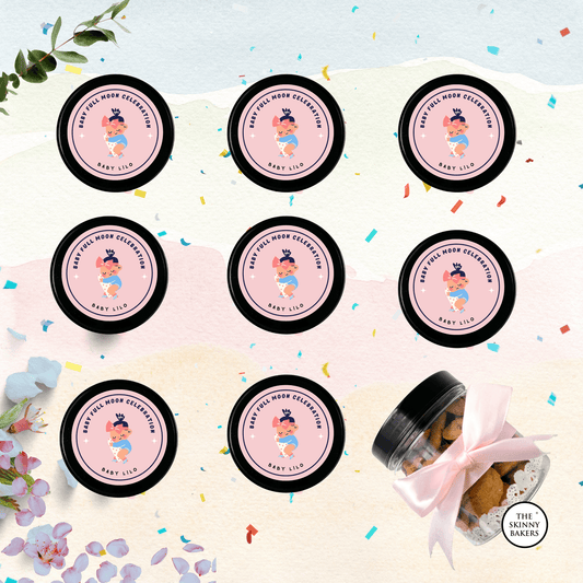 Plastic Jar - Small (Approx. 120g) PPT300BC - The Skinny Bakers,