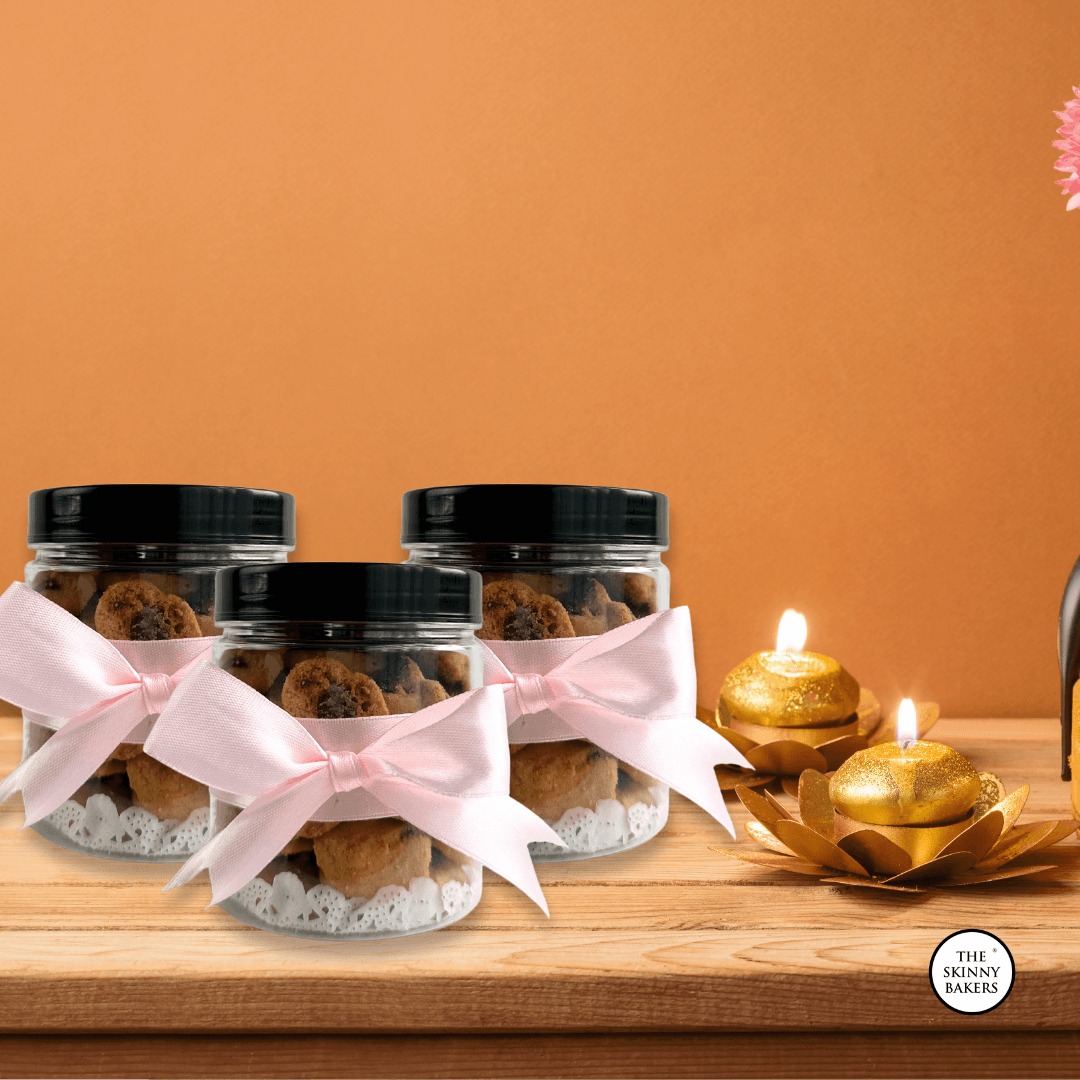 Plastic Jar - Small (Approx. 120g) PPT300BC - The Skinny Bakers,