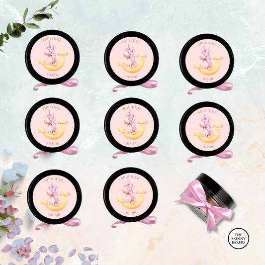 Plastic Jar - Small (Approx. 40g) PPT150BC - The Skinny Bakers,