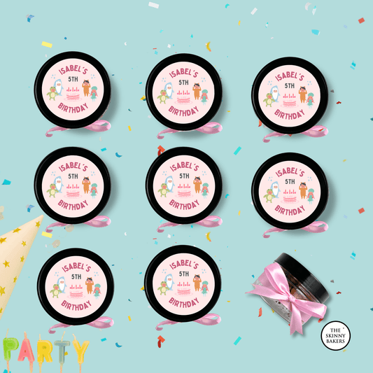 Plastic Jar - Small (Approx. 40g) PPT150BC - The Skinny Bakers,