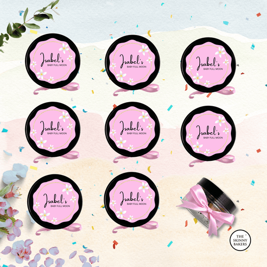 Plastic Jar - Small (Approx. 40g) PPT150BC - The Skinny Bakers,