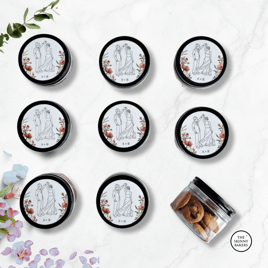 Plastic Jar - Small (Approx. 60g) PPT180BC - The Skinny Bakers,