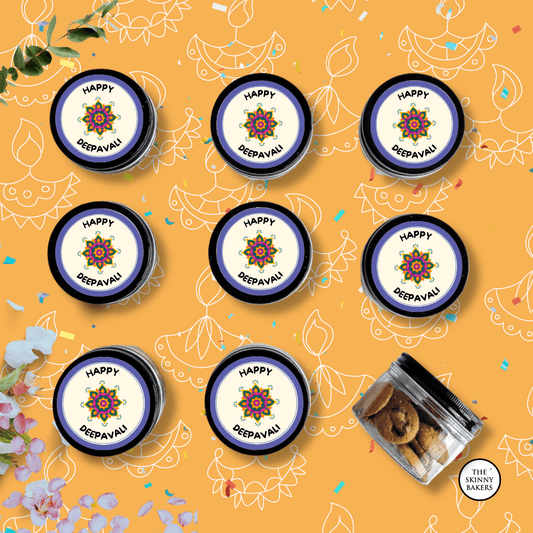 Plastic Jar - Small (Approx. 60g) PPT180BC - The Skinny Bakers,