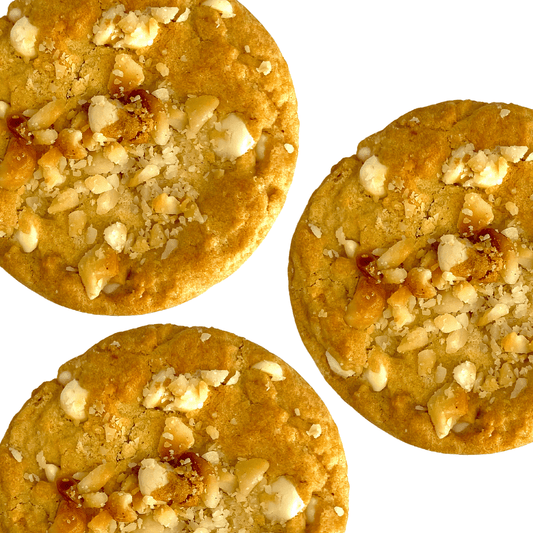 Soft Cookie - Macadamia Nut White Chocolate Chip - The Skinny Bakers,