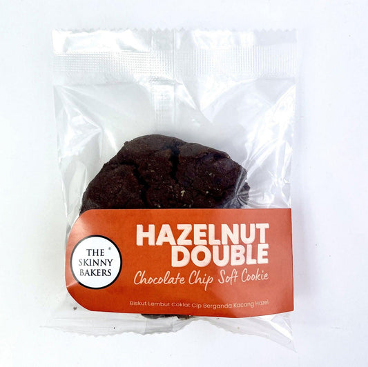 Soft Cookie - Sea Salt Hazelnut Double Chocolate Chip - The Skinny Bakers,