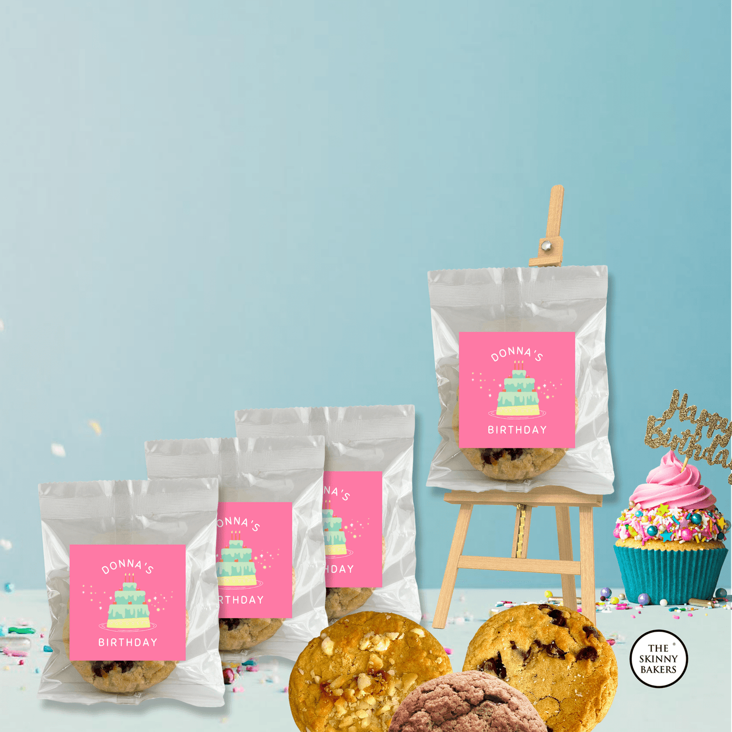 Soft Cookies - The Skinny Bakers,