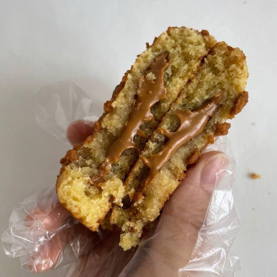 Stuffed Cookie - Biscoff Crumbs Cookie - The Skinny Bakers,