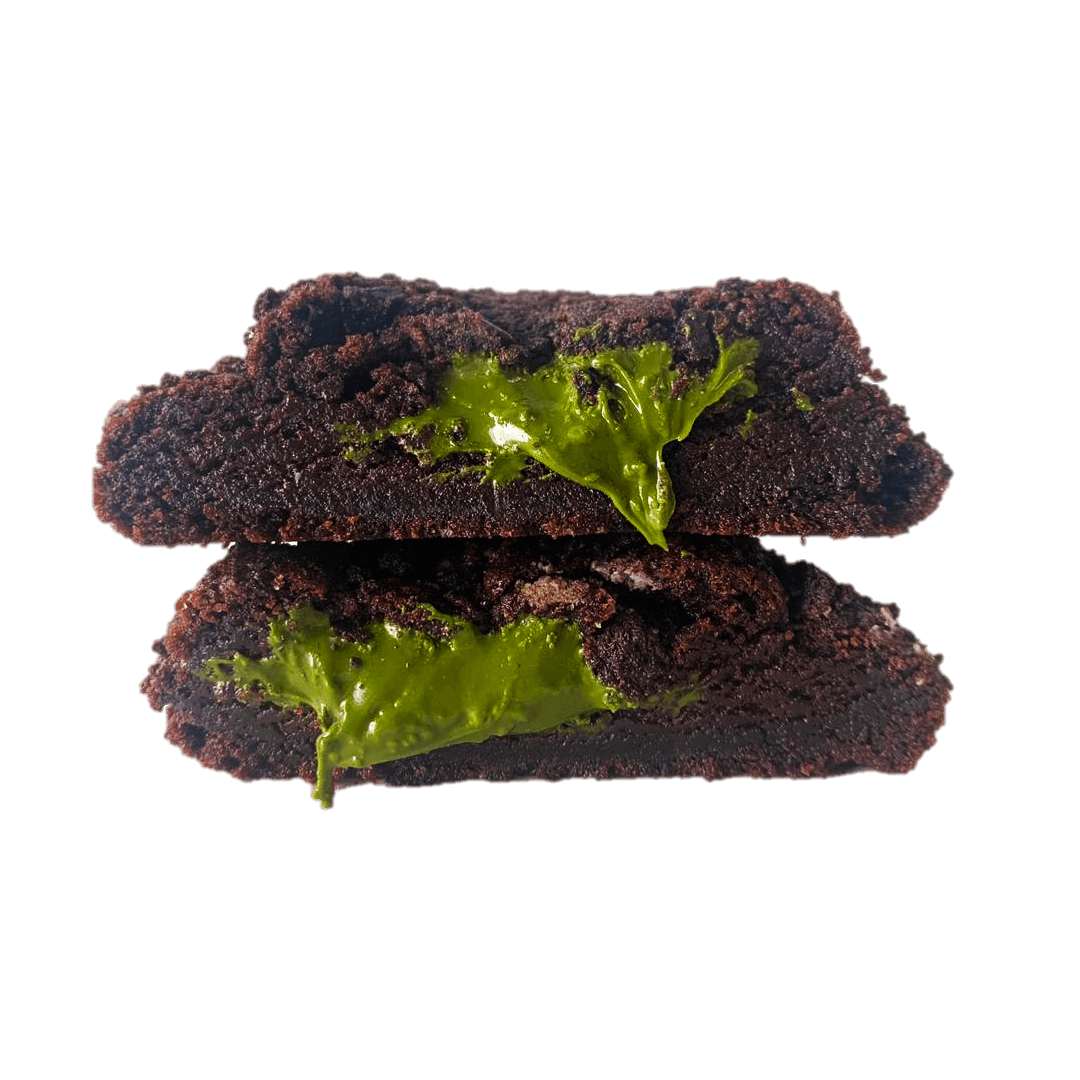 Stuffed Cookie - Oreo Matcha (in collaboration with NikoNeko) - The Skinny Bakers,