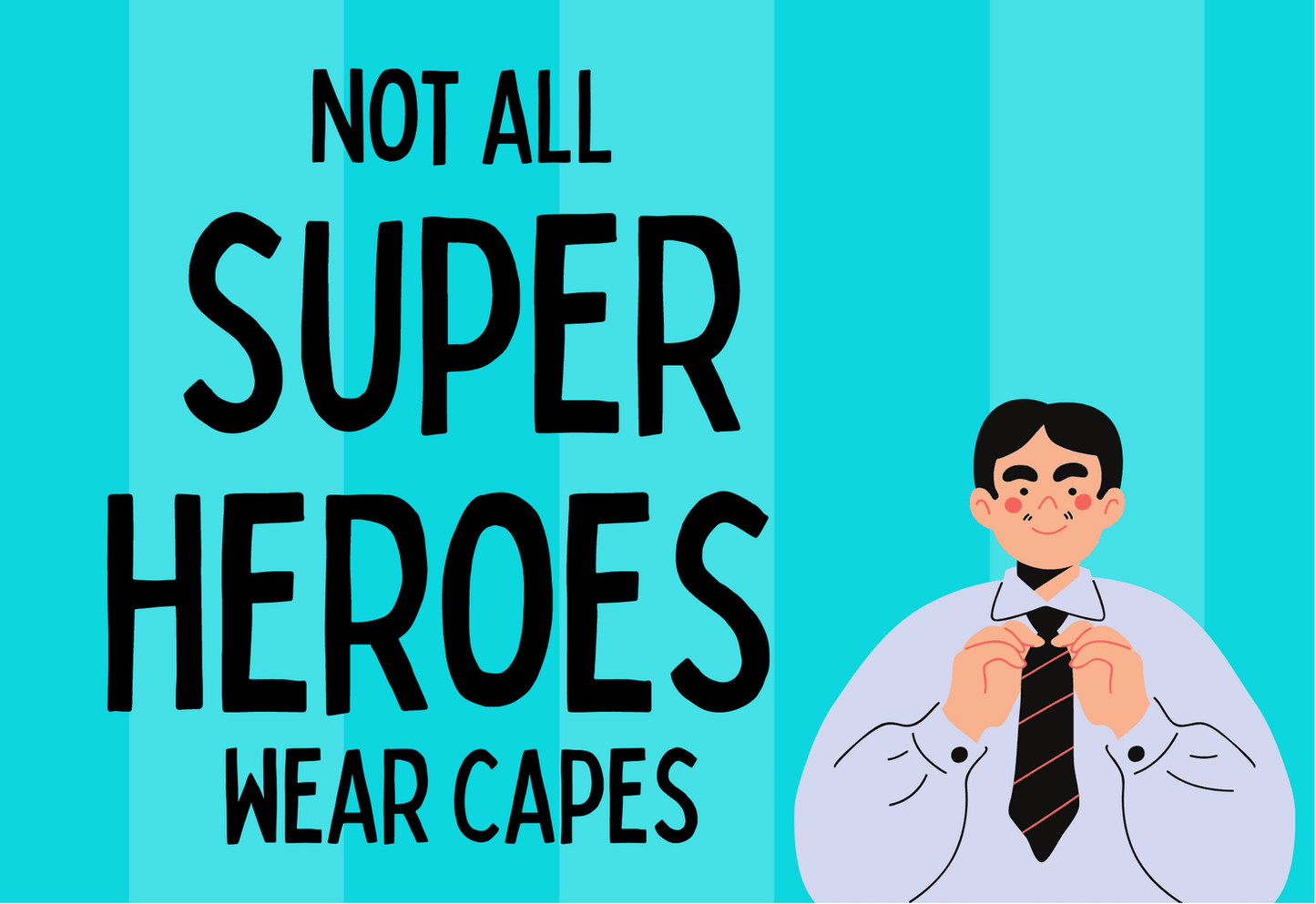 "Superhero" Card - The Skinny Bakers,
