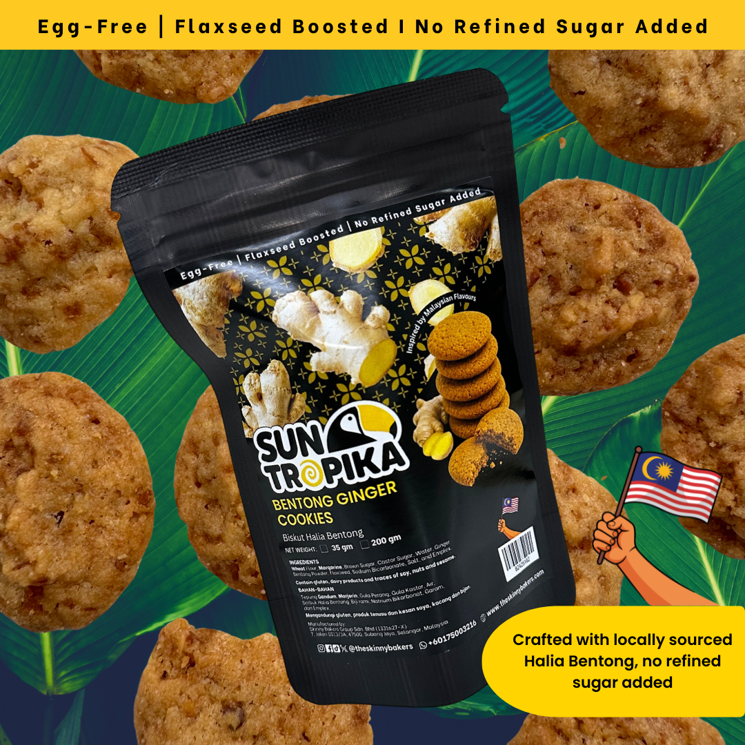 SunTropika Cookie Bag - Ginger Bentong Cookie (eggless)