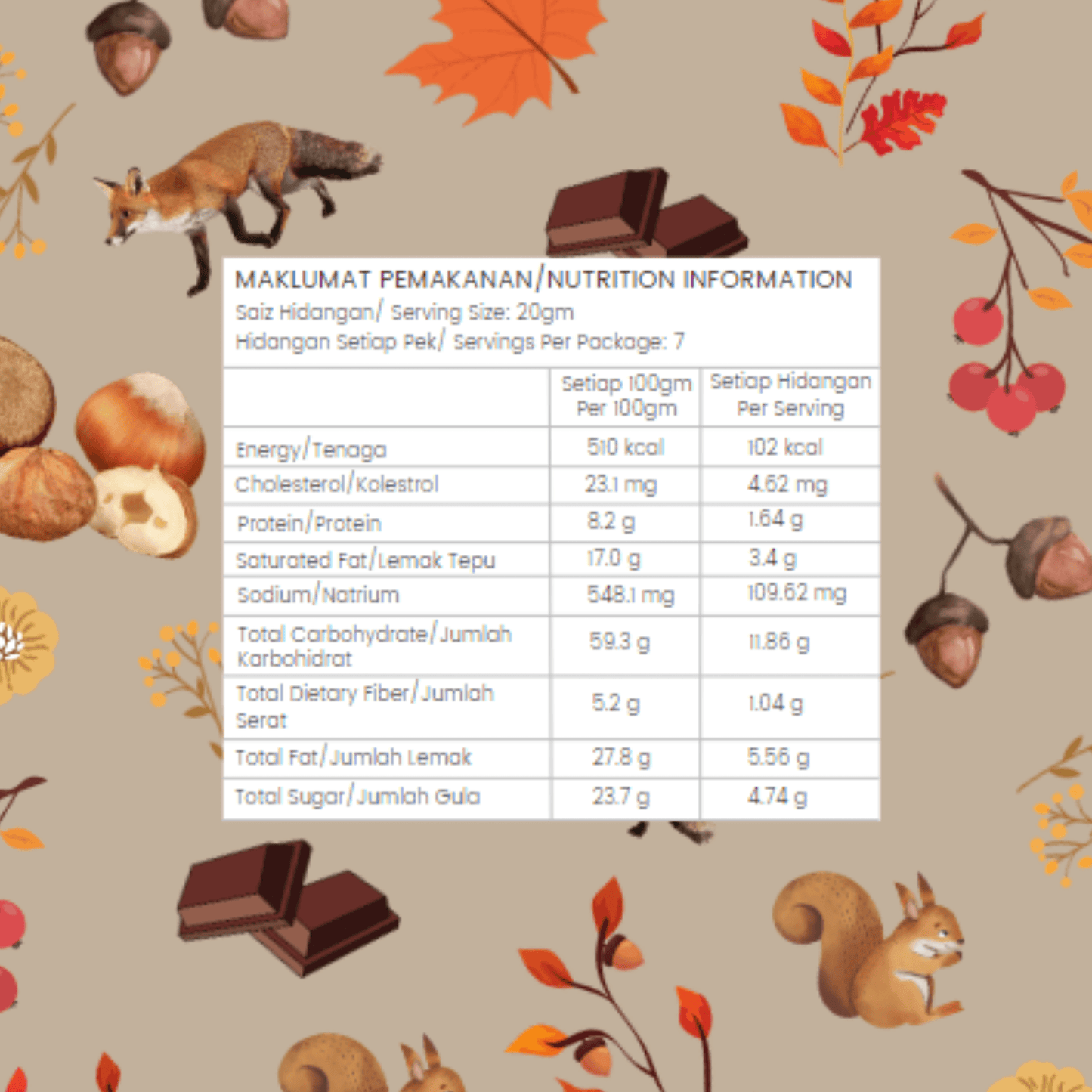 Canister - Sea Salt Roasted Hazelnut Chocolate Chip Cookies - The Skinny Bakers,