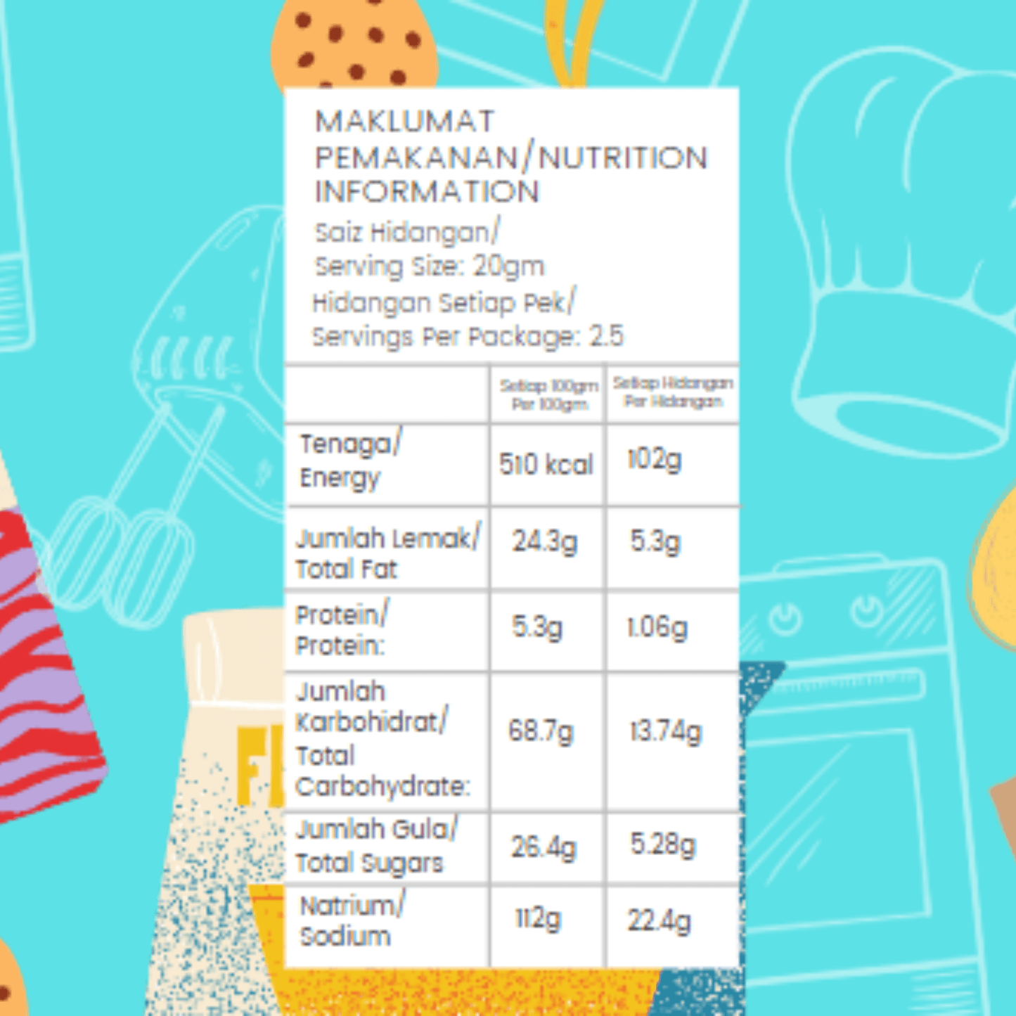 Cookie Bag - Original Chocolate Chip Cookies - The Skinny Bakers,