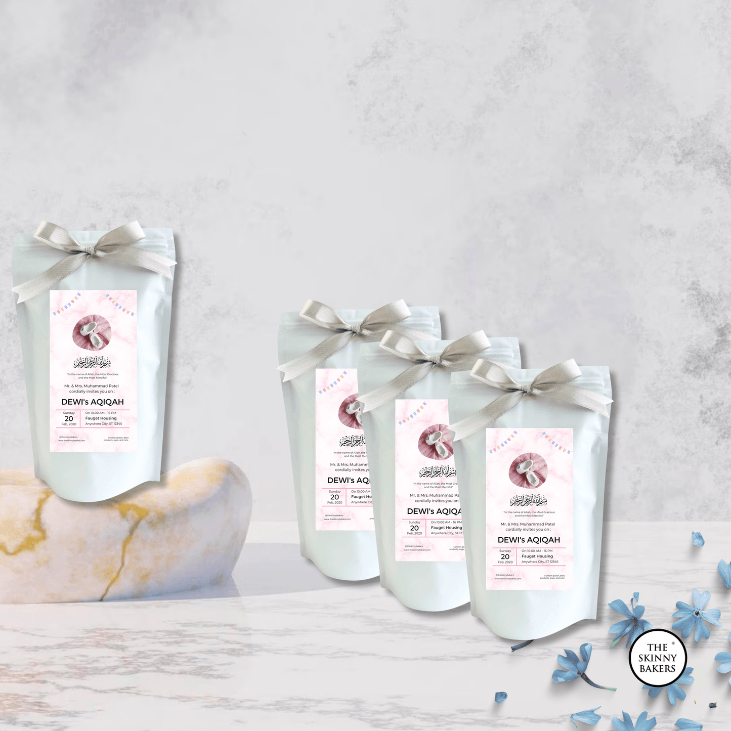 Ziplock Bag (Approx. 200g) - The Skinny Bakers,