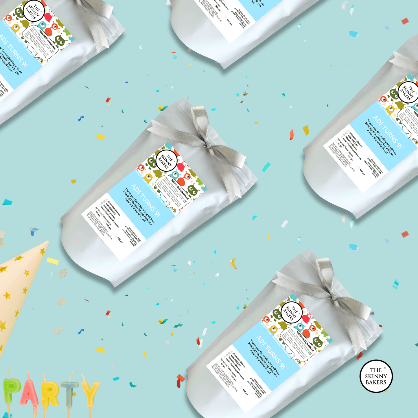 Ziplock Bag (Approx. 200g) - The Skinny Bakers,