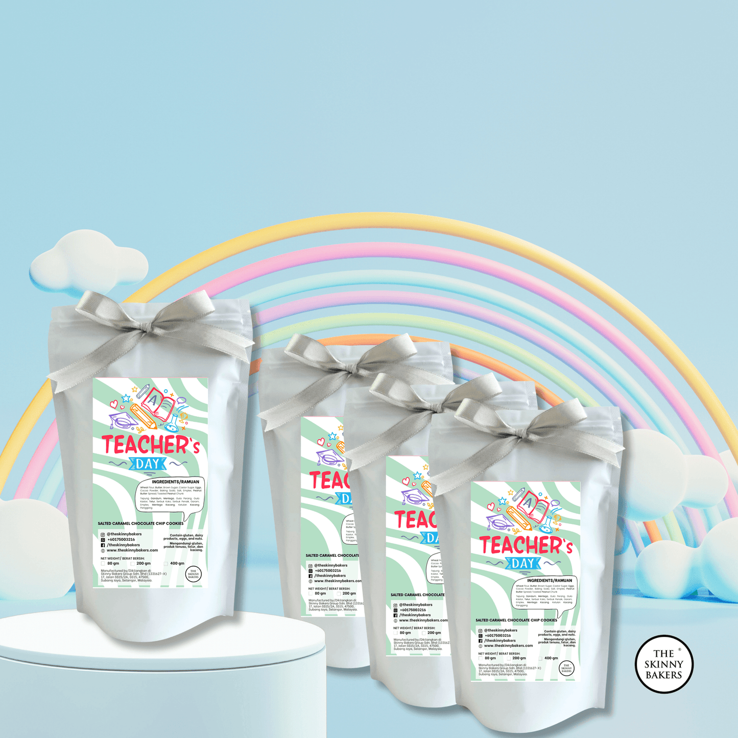 Ziplock Bag (Approx. 200g) - The Skinny Bakers,