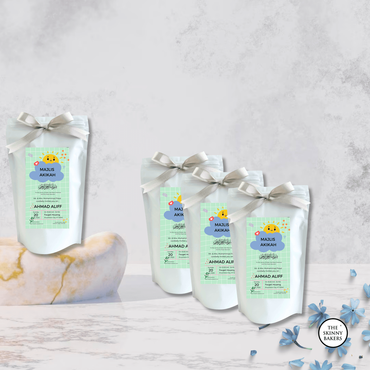 Ziplock Bag (Approx. 80g) - The Skinny Bakers,