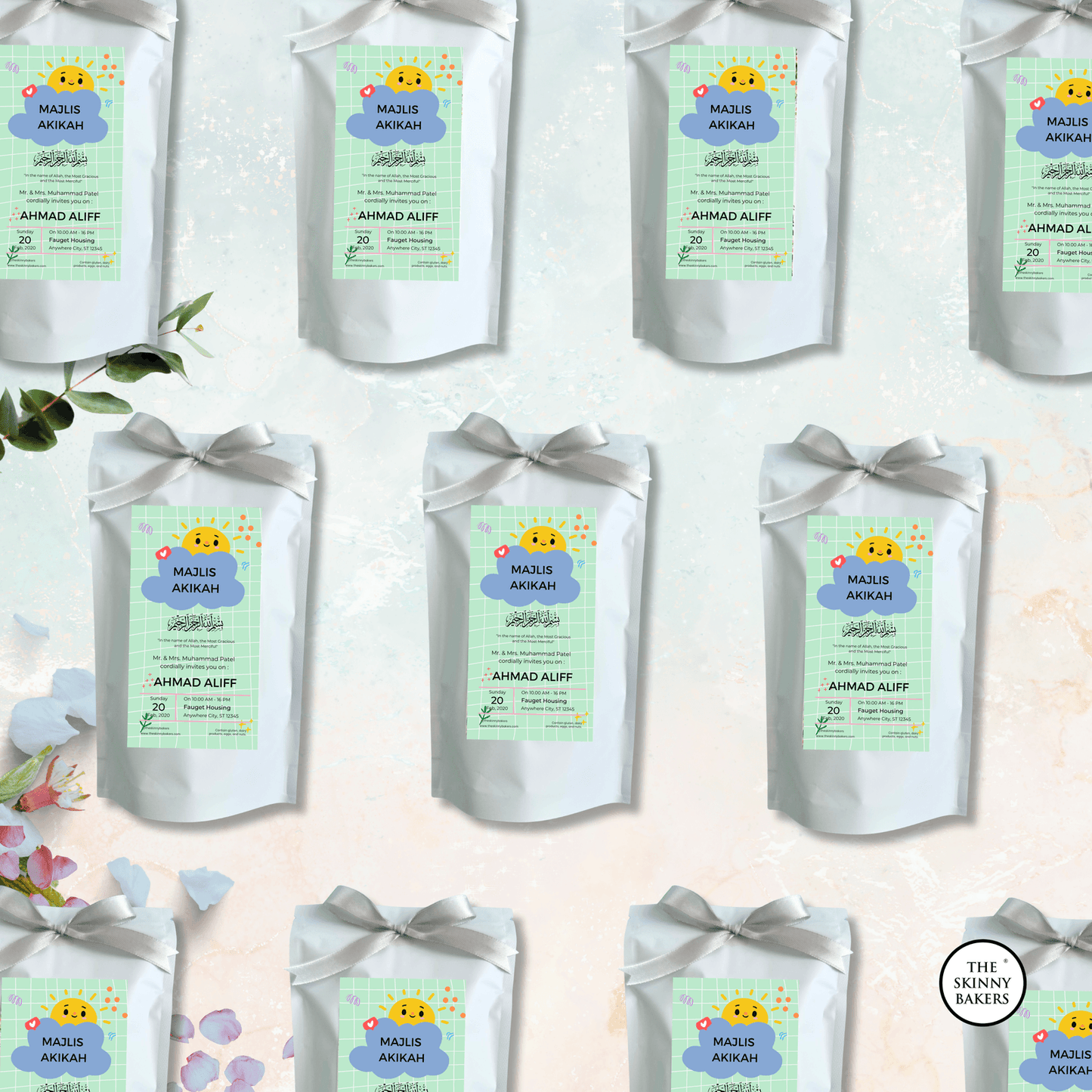 Ziplock Bag (Approx. 80g) - The Skinny Bakers,