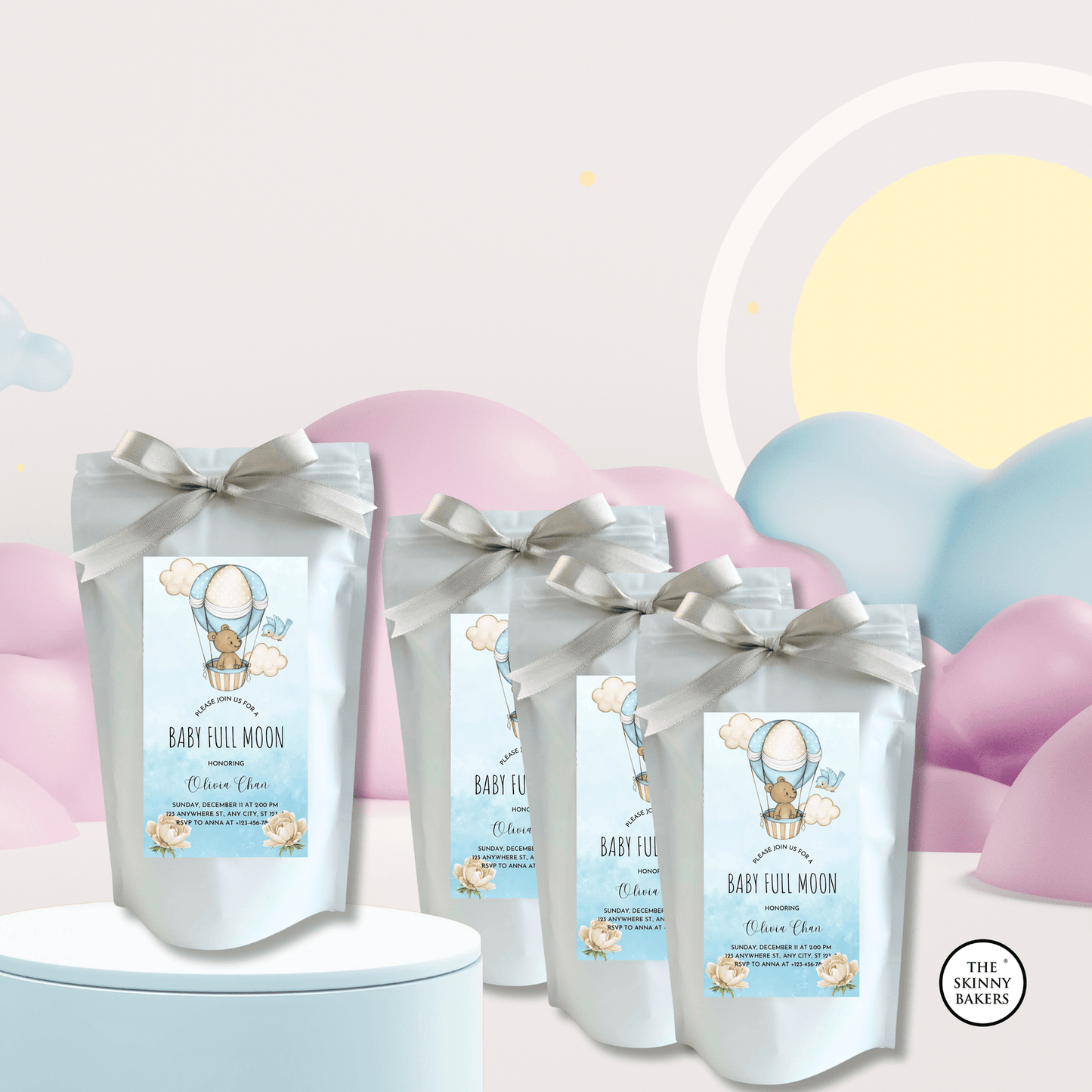 Ziplock Bag (Approx. 80g) - The Skinny Bakers,