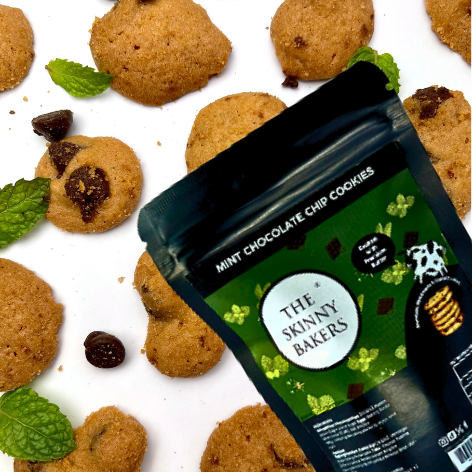 Signature Cookie Bag - Mint Dark Chocolate Chip Cookies