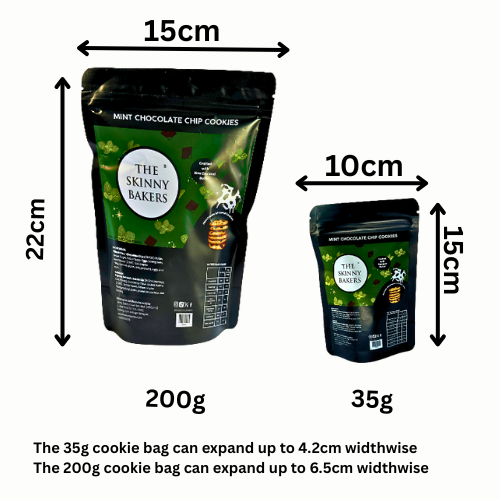 Signature Cookie Bag - Mint Dark Chocolate Chip Cookies