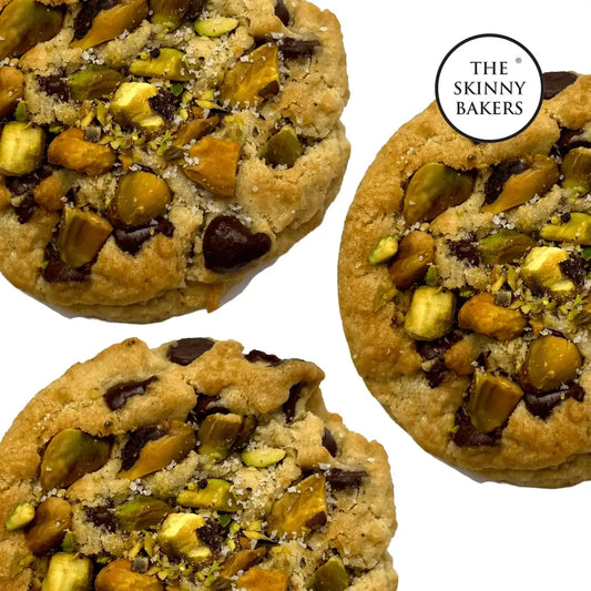 The Skinny Bakers Soft Cookies Pistachio Freshly Baked Premium Soft Cookie